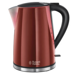Russell Hobbs Mode Illuminated 1.7L Cordless Kettle – Red